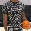 Emotions - Performance Compression T-Shirt - Black by Bigger Than Basketball