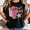 Energy Drink Checker Graphic T-Shirt – Bold Racing-Inspired Design for Men & Women by Dog Mom Hat