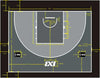 Rental Enlio Official FIBA 3x3 Basketball Court by Hoopsbasket.com