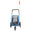 2-in-1, 3 Wheel Pet Jogging Stroller Bike Trailer by Furr Baby Gifts