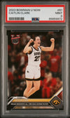 Graded 2023 Topps Bowman U Now Caitlin Clark #61 Rookie RC Basketball Card PSA 9 Mint