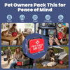 Pet First Aid Kit for Dogs & Cats with Vet-Approved Essentials by Rubyloo