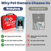 Pet First Aid Kit for Dogs & Cats with Vet-Approved Essentials by Rubyloo
