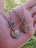 SPIRITED HEART NECKLACE by Bellaforma Jewelry