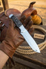 Handmade Loveless Style Bowie Knife Mirror-Polished Full Tang Collector Blade by JW SteelCrafts