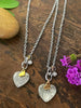 SPIRITED HEART NECKLACE by Bellaforma Jewelry