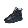 Women’s Plush-Lined Snow Boots – Non-Slip Lace-Up Winter Shoes by FitiqueFit
