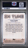 Graded 2024 Topps Bowman Draft Chase Burns #IT2 In Tune Rookie RC Baseball Card PSA 10 Gem Mint