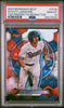 Graded 2023 Topps Bowmans Best Wyatt Langford #TP30 Top Prospects Refractor Rookie RC Baseball Card PSA 10 Gem Mint