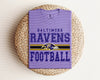 Ravens Football Distressed Graphic Tee by Anchored Grace Boutique