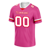 Custom Pink Classic Style White Personalized Authentic Football Jersey FBJ02-bc0f00b