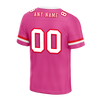 Custom Pink Classic Style White Personalized Authentic Football Jersey FBJ02-bc0f00b