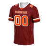 Custom Brown Classic Style Orange Personalized Authentic Football Jersey FBJ02-bc0f00d