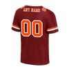 Custom Brown Classic Style Orange Personalized Authentic Football Jersey FBJ02-bc0f00d