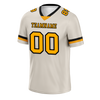 Custom Grey Classic Style Yellow Personalized Authentic Football Jersey FBJ02-bc0f00e