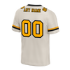 Custom Grey Classic Style Yellow Personalized Authentic Football Jersey FBJ02-bc0f00e