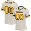 Custom Grey Classic Style Yellow Personalized Authentic Football Jersey FBJ02-bc0f00e