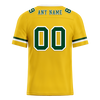 Custom Yellow Classic Style Green Personalized Authentic Football Jersey FBJ02-bc0f007