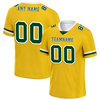 Custom Yellow Classic Style Green Personalized Authentic Football Jersey FBJ02-bc0f007