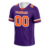 Custom Purple Classic Style Orange Personalized Authentic Football Jersey FBJ02-bc0f008