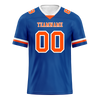 Custom Blue Classic Style Orange Personalized Authentic Football Jersey FBJ02-bc0f009