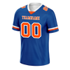 Custom Blue Classic Style Orange Personalized Authentic Football Jersey FBJ02-bc0f009