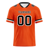 Custom Orange Classic Style Black Personalized Authentic Football Jersey FBJ02-bc0f0a0