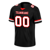 Custom Black Classic Style White Personalized Authentic Football Jersey FBJ02-bc0f0aa