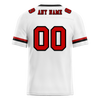 Custom White Classic Style Red Personalized Authentic Football Jersey FBJ02-bc0f0ab