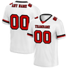 Custom White Classic Style Red Personalized Authentic Football Jersey FBJ02-bc0f0ab