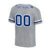 Custom Grey Classic Style Blue Personalized Authentic Football Jersey FBJ02-bc0f0ac