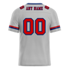 Custom Grey Classic Style Red Personalized Authentic Football Jersey FBJ02-bc0f0ad