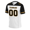 Custom White Black Raglan Sleeves Black Personalized Authentic Football Jersey FBJ02-bc0f0a8