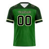 Custom Green Raglan Sleeves Black Personalized Authentic Football Jersey FBJ02-bc0f0ba