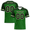 Custom Green Raglan Sleeves Black Personalized Authentic Football Jersey FBJ02-bc0f0ba