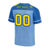 Custom Aqua Raglan Sleeves Yellow Personalized Authentic Football Jersey FBJ02-bc0f0bb