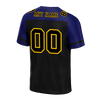 Custom Black Blue Raglan Sleeves Black Personalized Authentic Football Jersey FBJ02-bc0f0bd