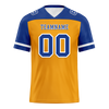 Custom Yellow Blue Raglan Sleeves Blue Personalized Authentic Football Jersey FBJ02-bc0f0be