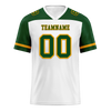 Custom White Green Raglan Sleeves Green Personalized Authentic Football Jersey FBJ02-bc0f0b7