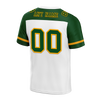 Custom White Green Raglan Sleeves Green Personalized Authentic Football Jersey FBJ02-bc0f0b7