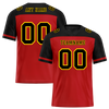 Custom Red Black Raglan Sleeves Black Personalized Authentic Football Jersey FBJ02-bc0f0b9