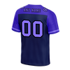 Custom Black Purple Raglan Sleeves Purple Personalized Authentic Football Jersey FBJ02-bc0f0c0