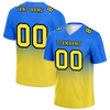 Custom Blue Yellow Fade Fashion Yellow Personalized Authentic Football Jersey FBJ02-bc0f0cc