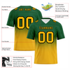 Custom Green Yellow Fade Fashion Yellow Personalized Authentic Football Jersey FBJ02-bc0f0cd