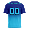 Custom Blue Aqua Fade Fashion Aqua Personalized Authentic Football Jersey FBJ02-bc0f0ce