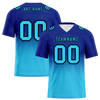 Custom Blue Aqua Fade Fashion Aqua Personalized Authentic Football Jersey FBJ02-bc0f0ce