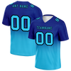 Custom Blue Aqua Fade Fashion Aqua Personalized Authentic Football Jersey FBJ02-bc0f0ce