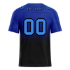 Custom Blue Black Fade Fashion Blue Personalized Authentic Football Jersey FBJ02-bc0f0c7