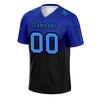 Custom Blue Black Fade Fashion Blue Personalized Authentic Football Jersey FBJ02-bc0f0c7