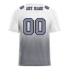 Custom White Grey Fade Fashion Grey Personalized Authentic Football Jersey FBJ02-bc0f0c9